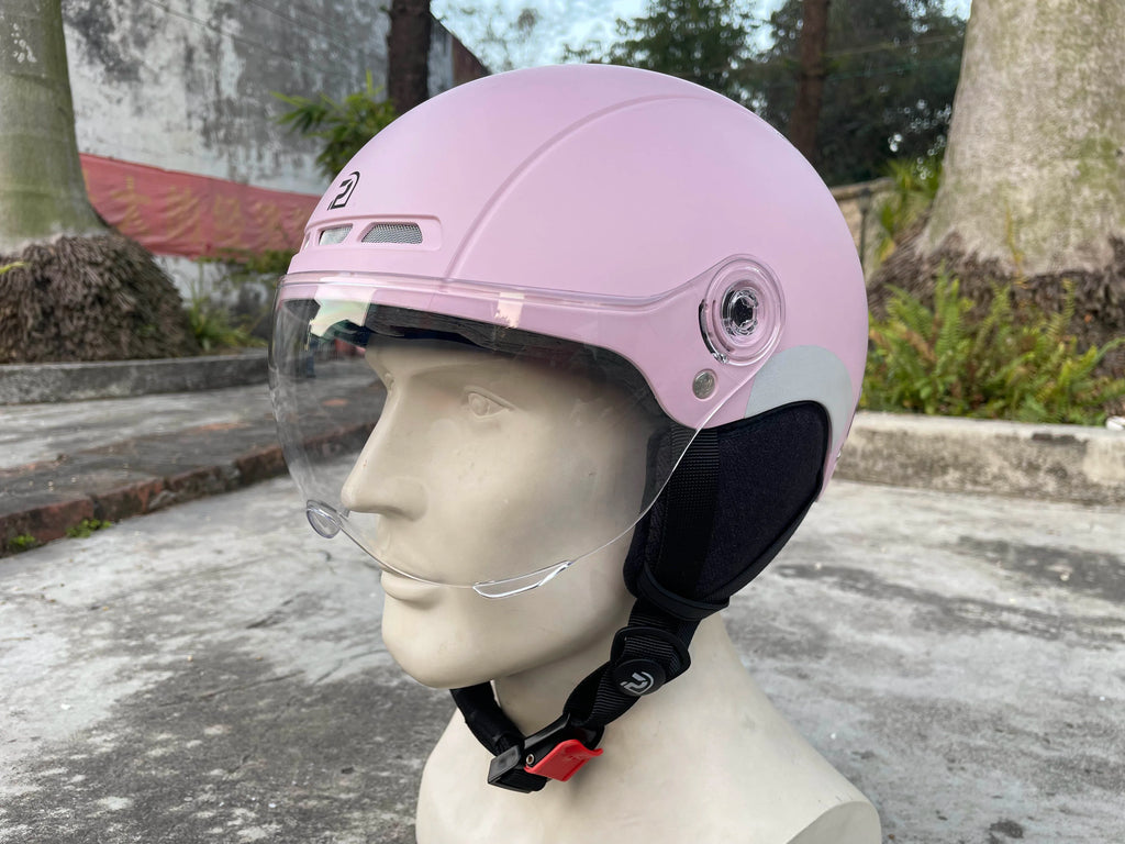 PEMILA Cycling Helmet with Goggles, Ear Protection & Reflective Safety - Adult MTB Road E-Bike