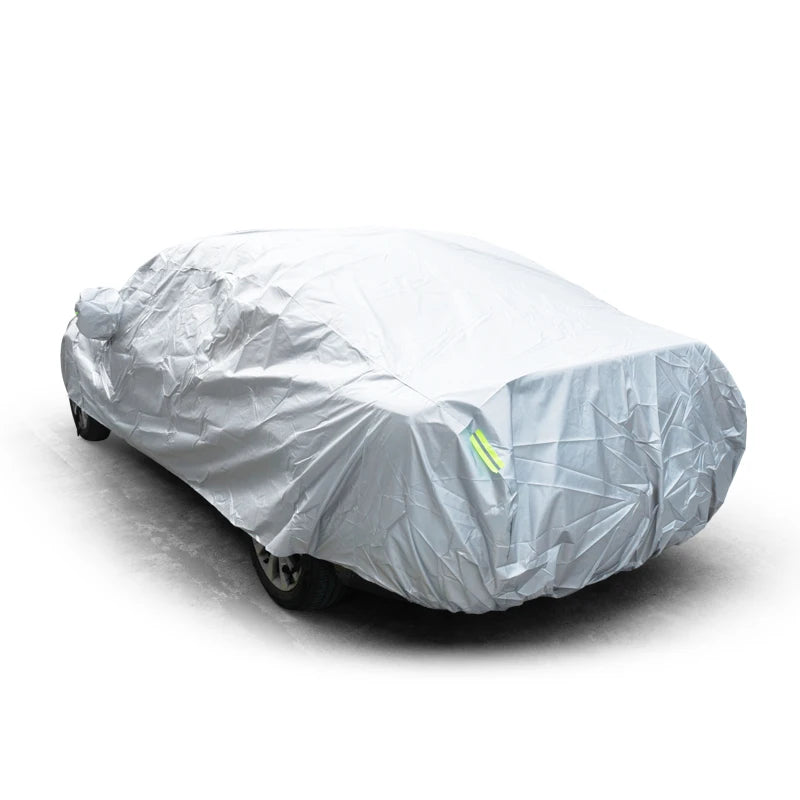 Vabena Universal Car Cover | All-Weather Outdoor Protection Snow Sun Dust Shield