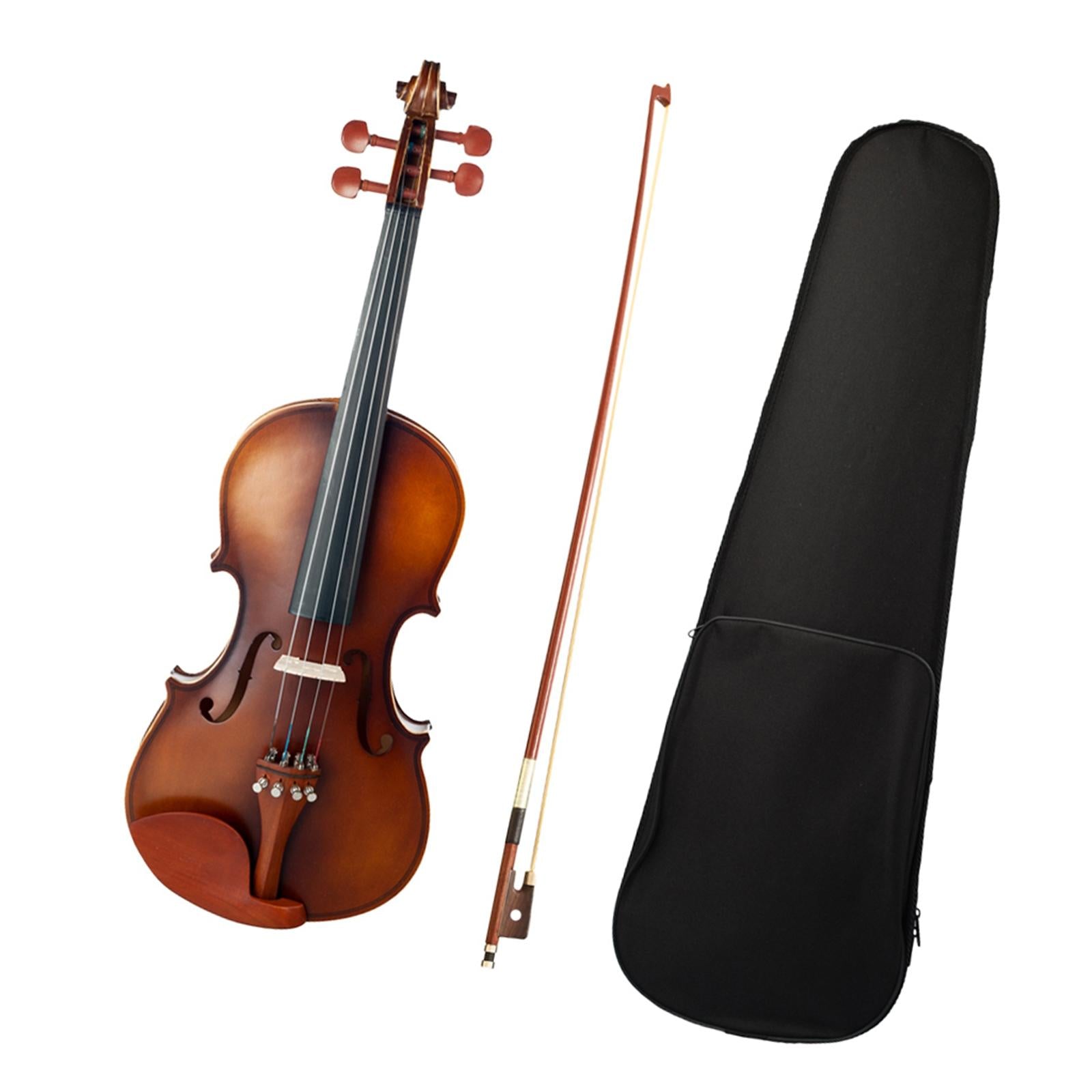 Acoustic Violin Set 4/4 for Beginners with Hard Case