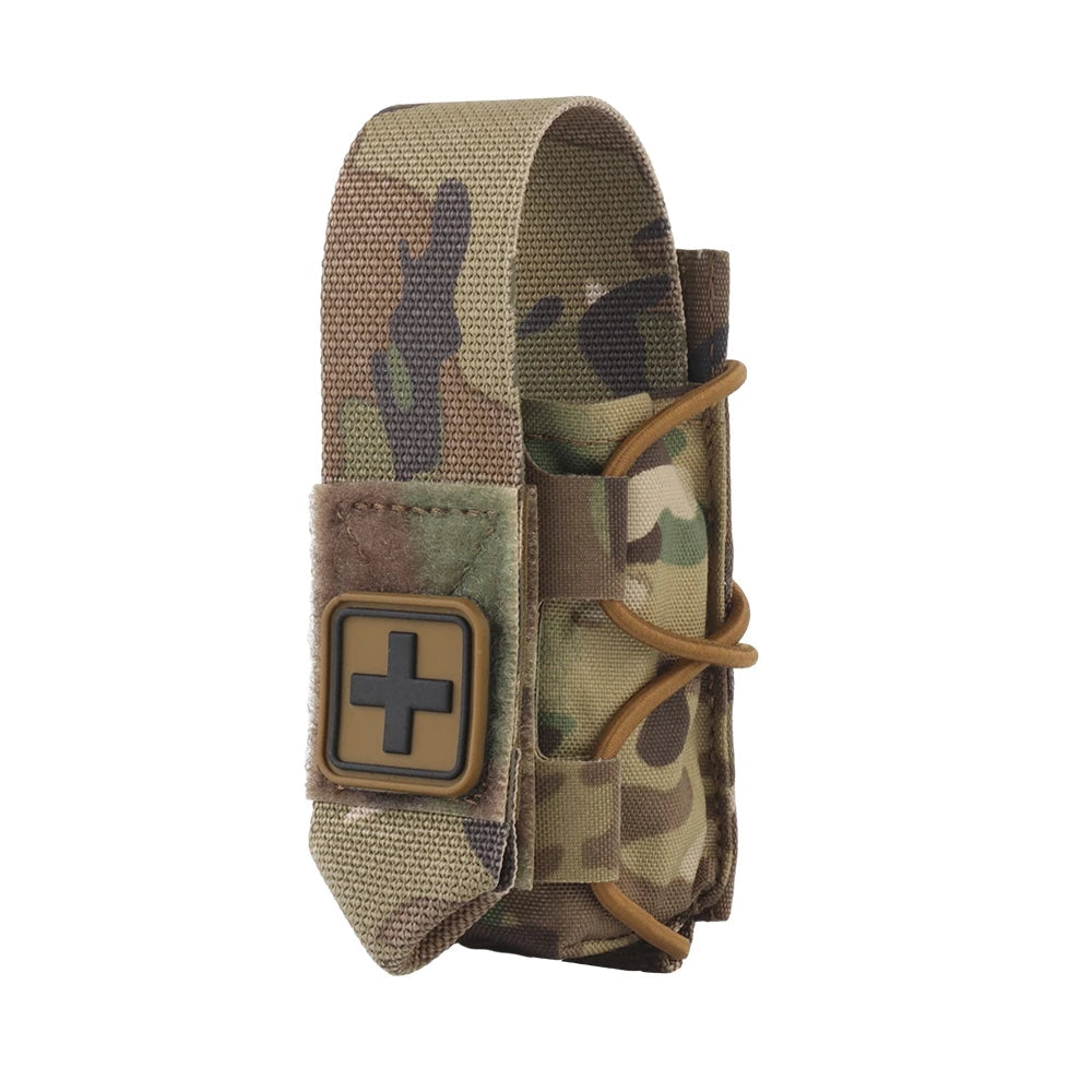 MOLLE Tourniquet Holder IFAK Pouch TQ Holster Tactical Medical Kit
