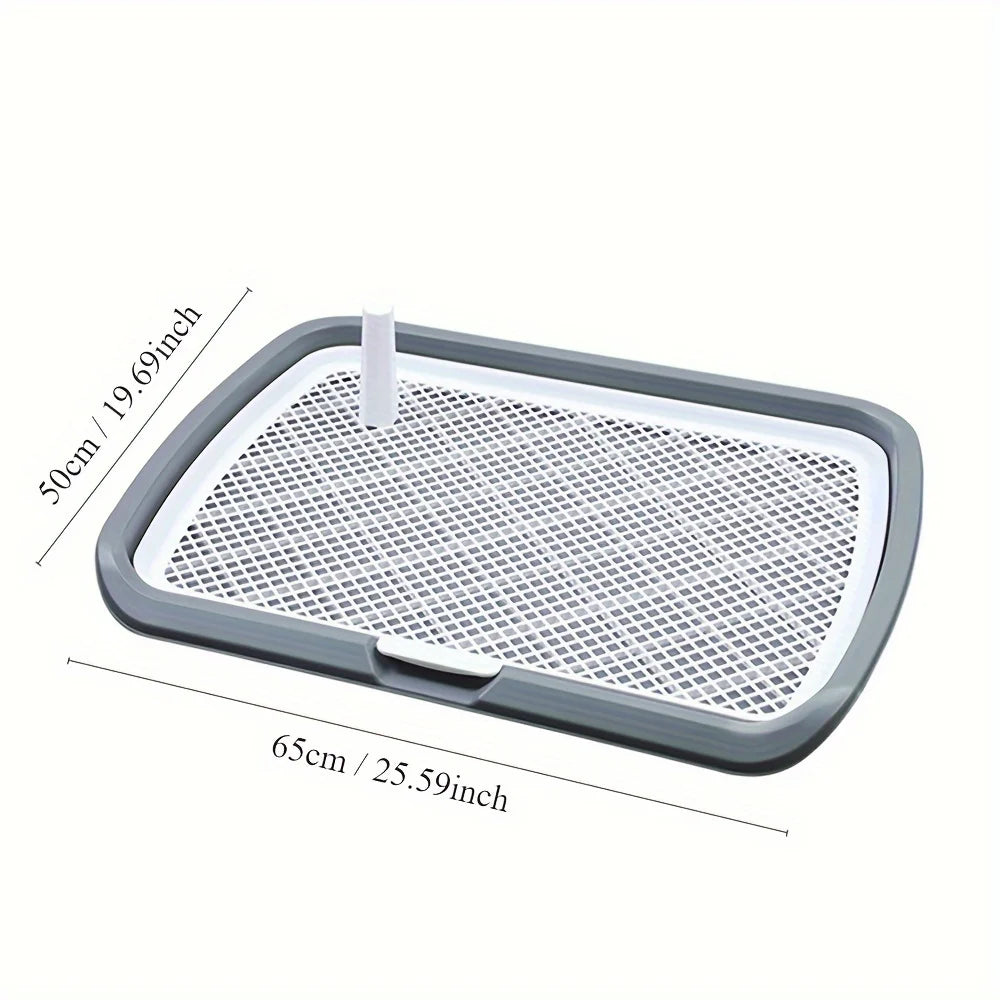 Vabena Dog Potty Training Toilet | Reusable Pee Pad Holder with Net