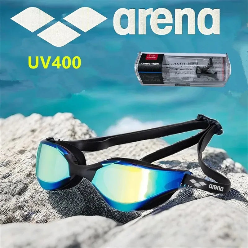 Aremd 25 Year Pro Racing Swimming Goggles - Waterproof Anti-Fog UV400