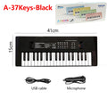 37 Keys Kids Electronic Piano Keyboard with Microphone | Educational Musical Toy