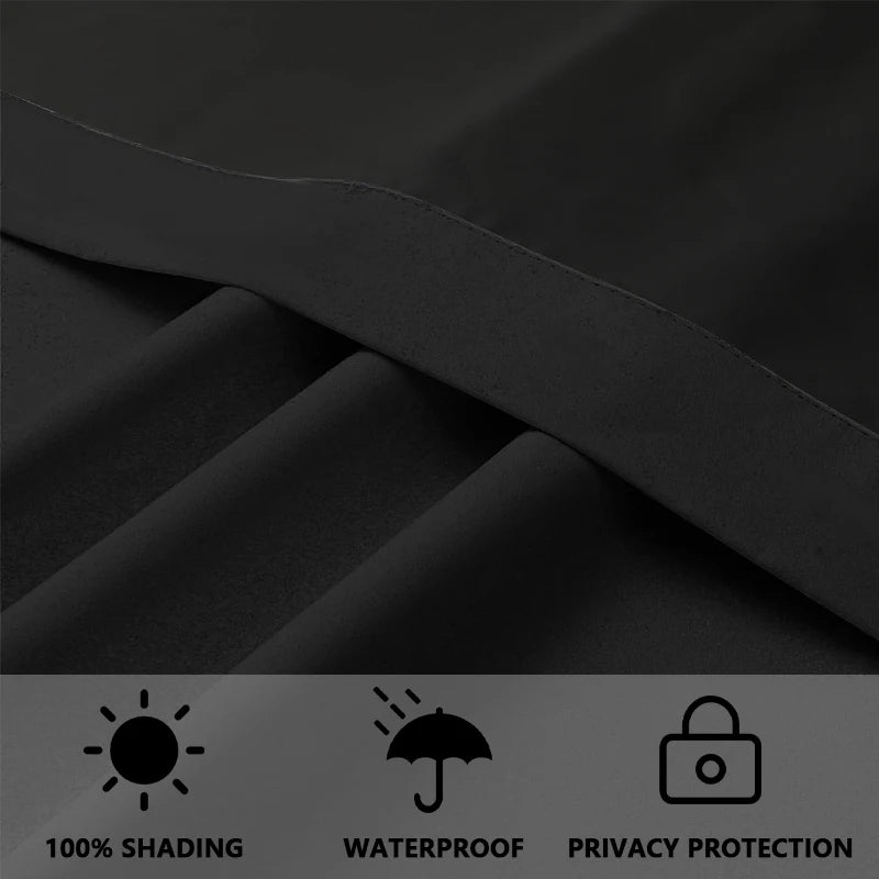 Vabena High Shade Waterproof Heat Insulation Curtains - Ultimate Home Comfort
