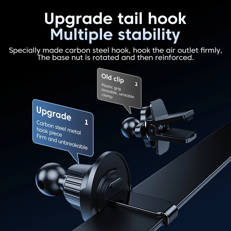 Universal Car Wireless Charger Phone Mount | Auto Holder