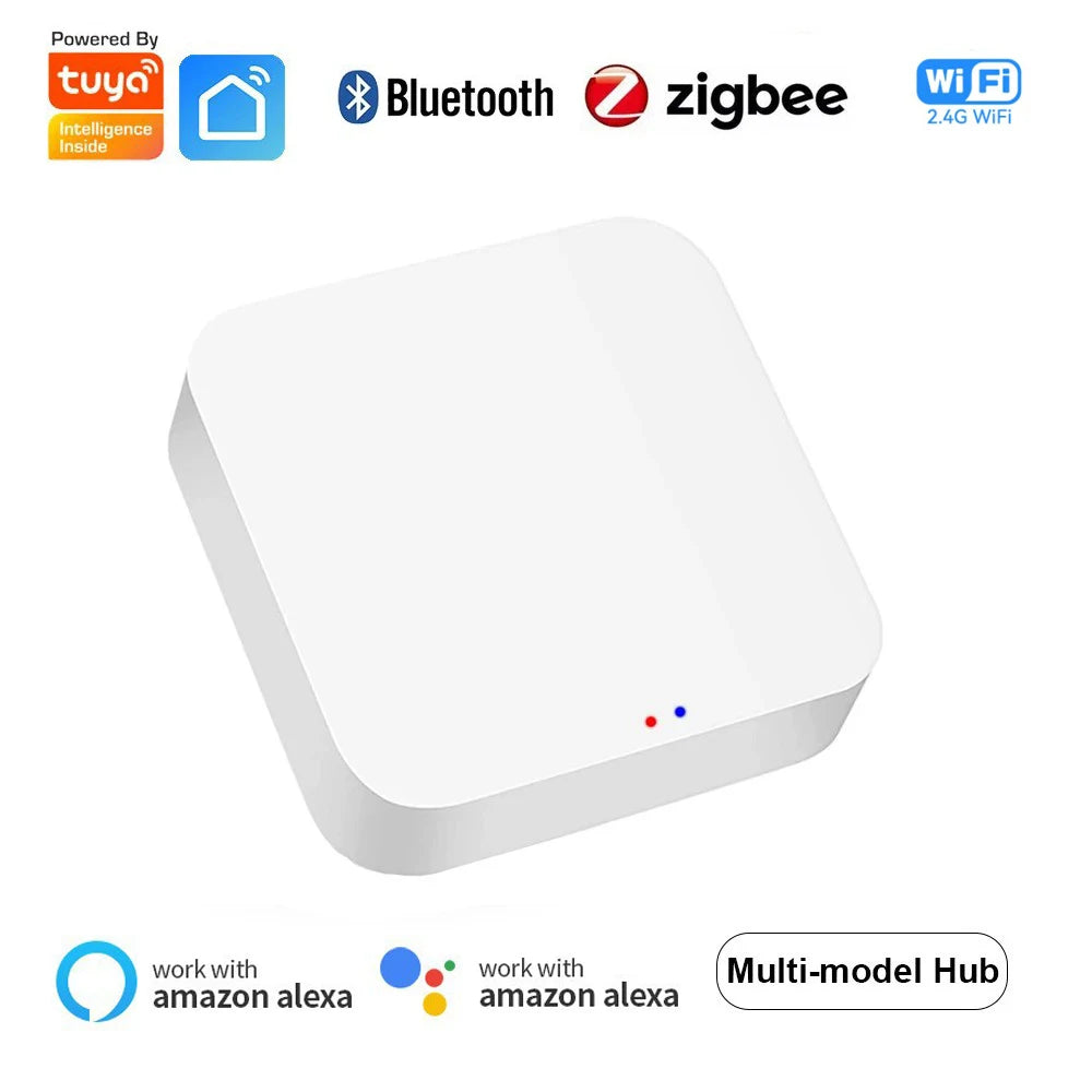 Tuya Multi-mode Gateway - Bluetooth & ZigBee Hub for Smart Home Automation