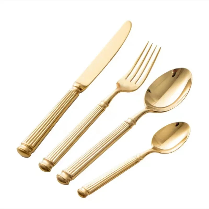Luxury Roman Column 18/10 Stainless Steel Cutlery Set