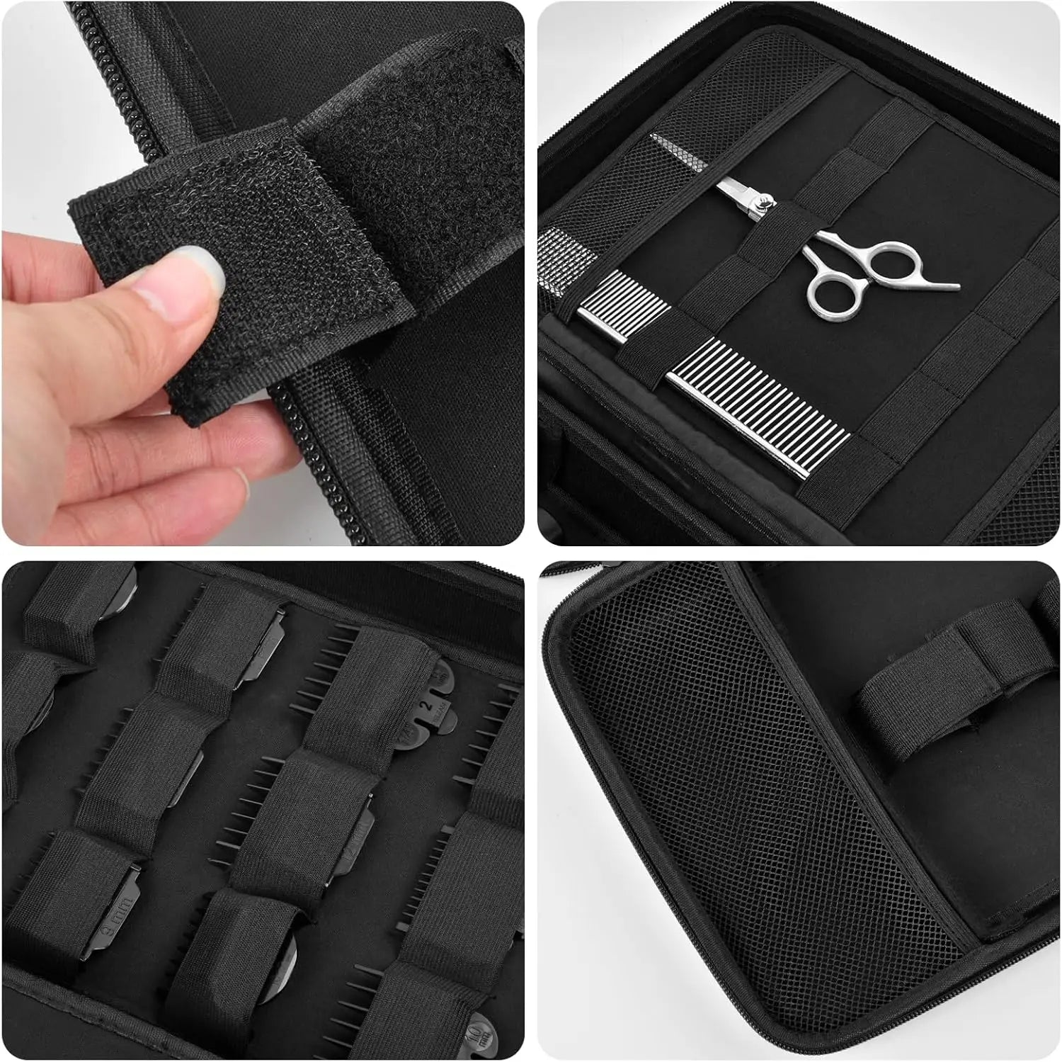 Ufree Hard Travel Case for Hair Clippers & Barber Supplies Organizer