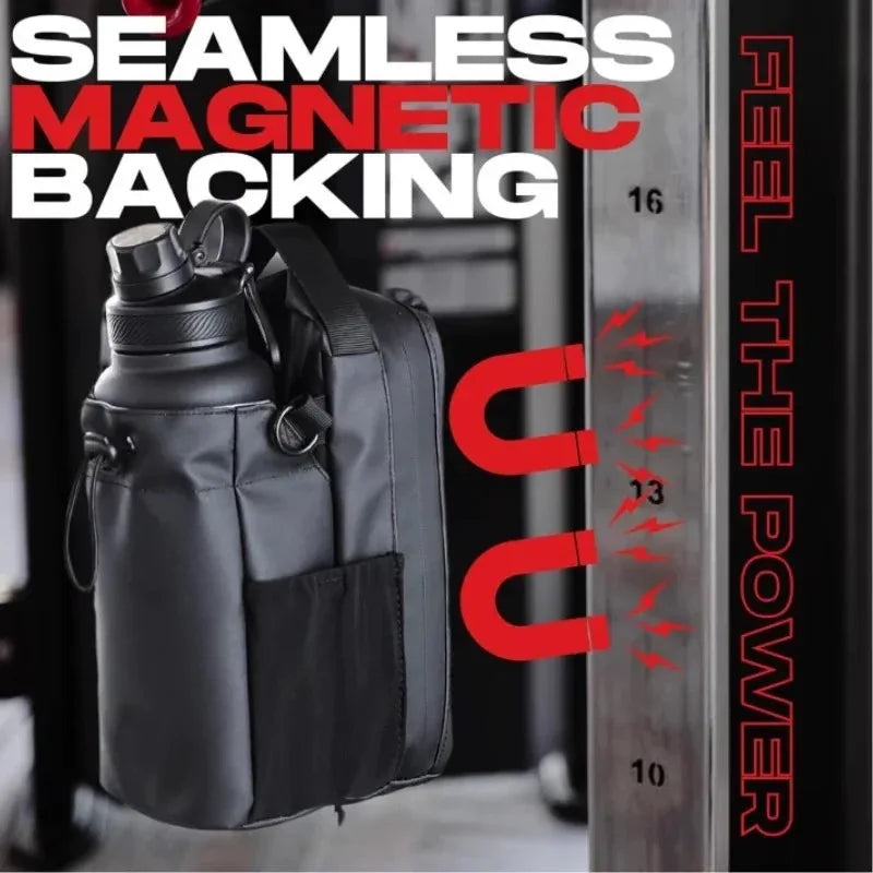 Magnetic Gym Bag & Accessory Organizer - Large Capacity Carrier