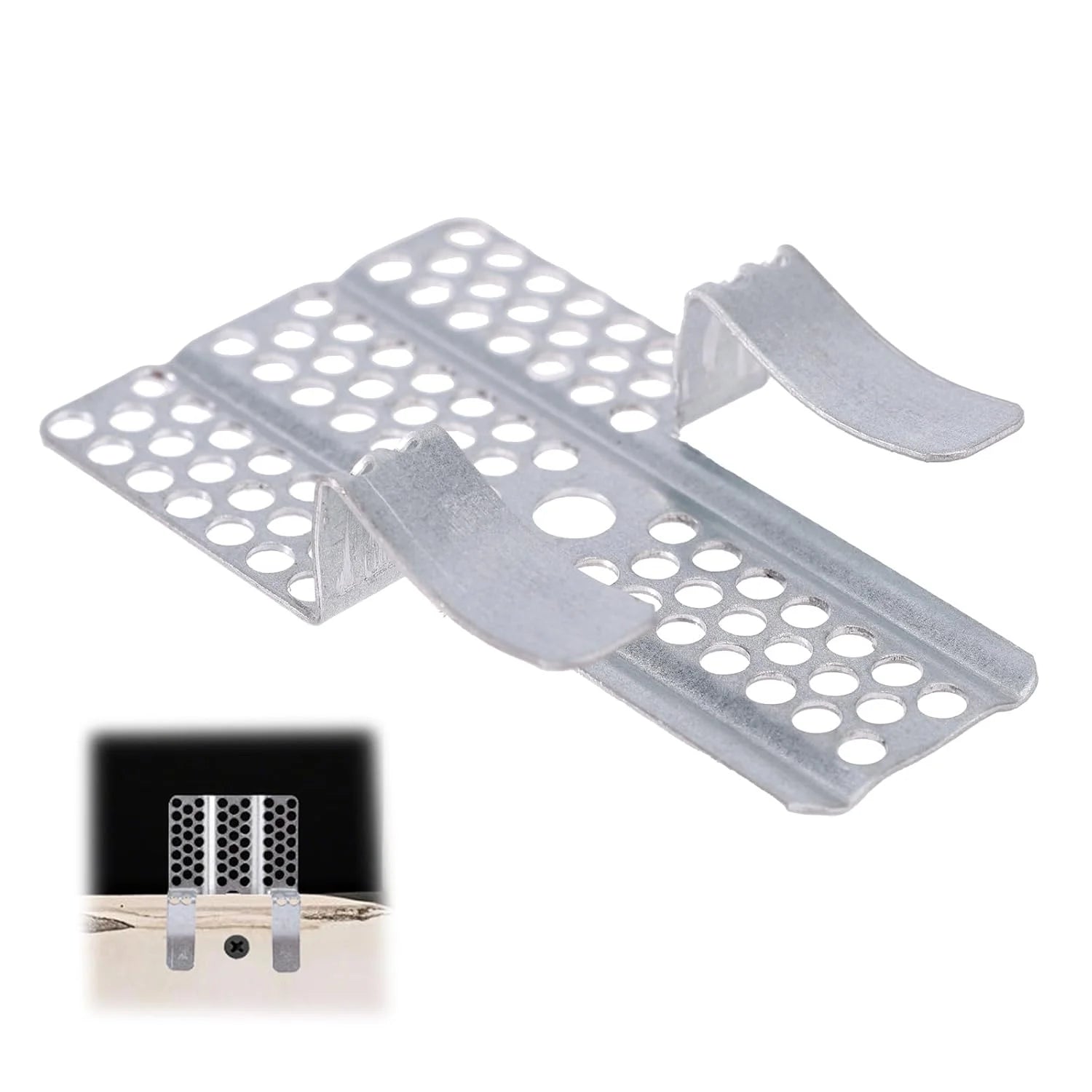 Heavy-Duty Drywall Repair Clips Kit - 10/20 Pcs with Screws for Wood & Steel Studs