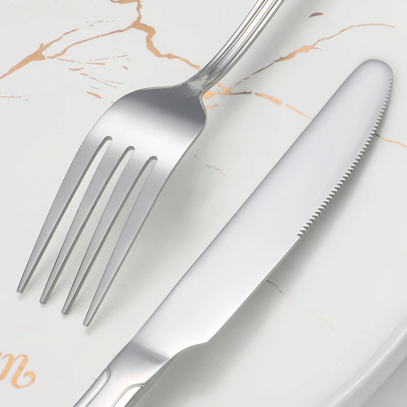 Vabena Premium Stainless Steel Cutlery Set - Dining Collection