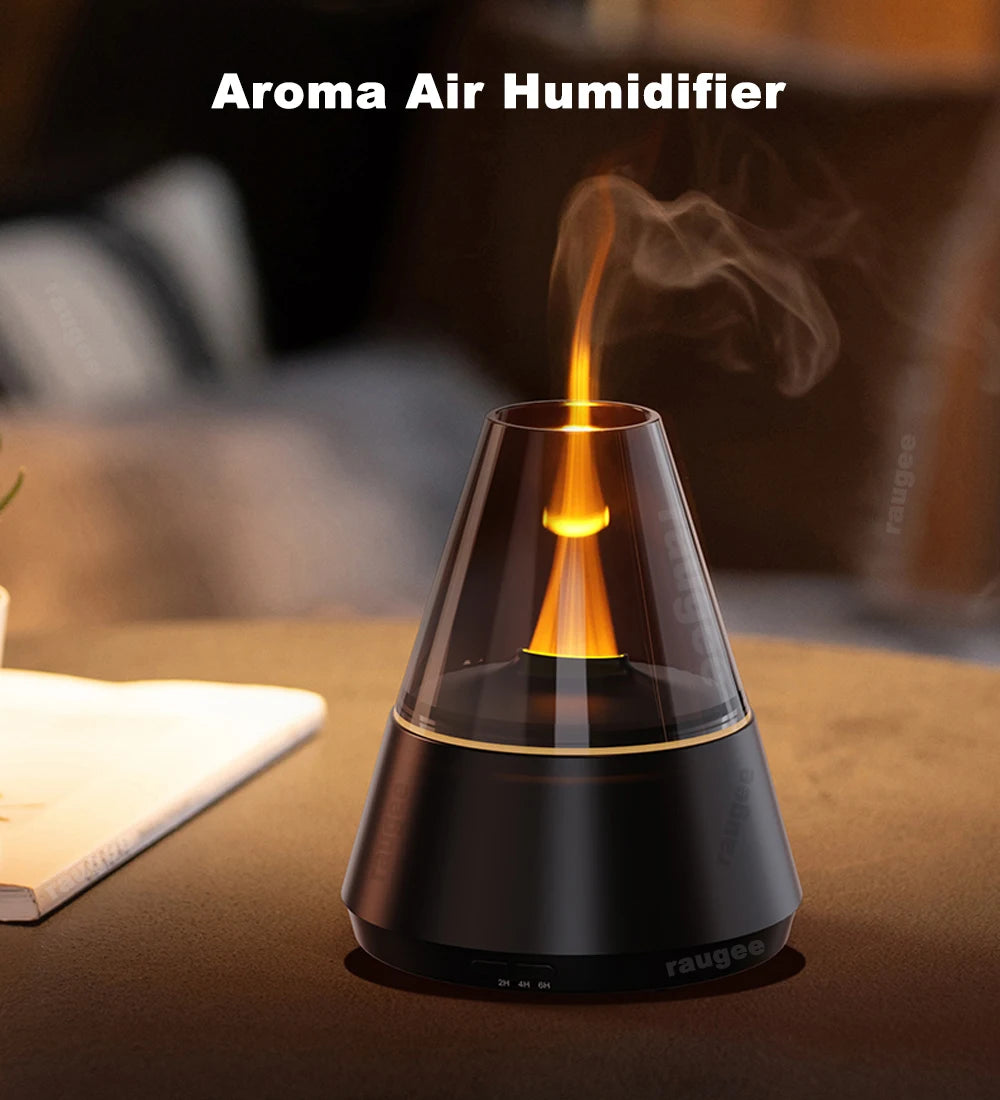 Raugee USB Mini Humidifier & Aroma Diffuser - Quiet, Portable & Essential