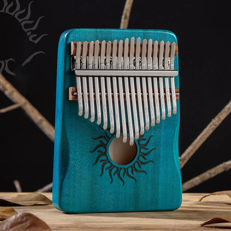 Hluru 17/21 Keys Kalimba Finger Piano - Musical Instrument for Beginners