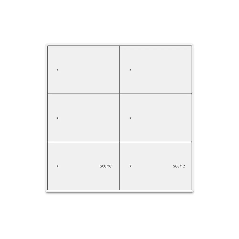 Zemismart Smart Scene Controller - Wall Mount Home Automation
