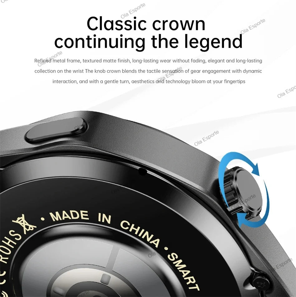 Vabena Watch 5 Pro GPS NFC Smartwatch | AMOLED Display