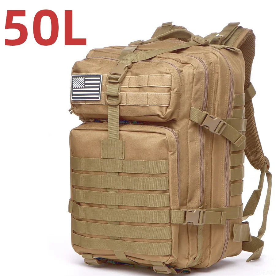Thuram 1000D Waterproof Tactical Rucksack for Hiking & Camping