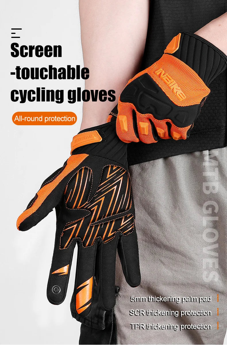 INBIKE Men's Touchscreen Cycling & Motorcycle Gloves