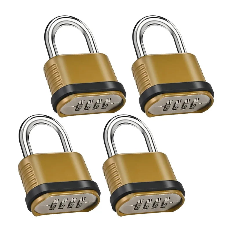Heavy Duty Outdoor Waterproof 4-Digit Combination Lock