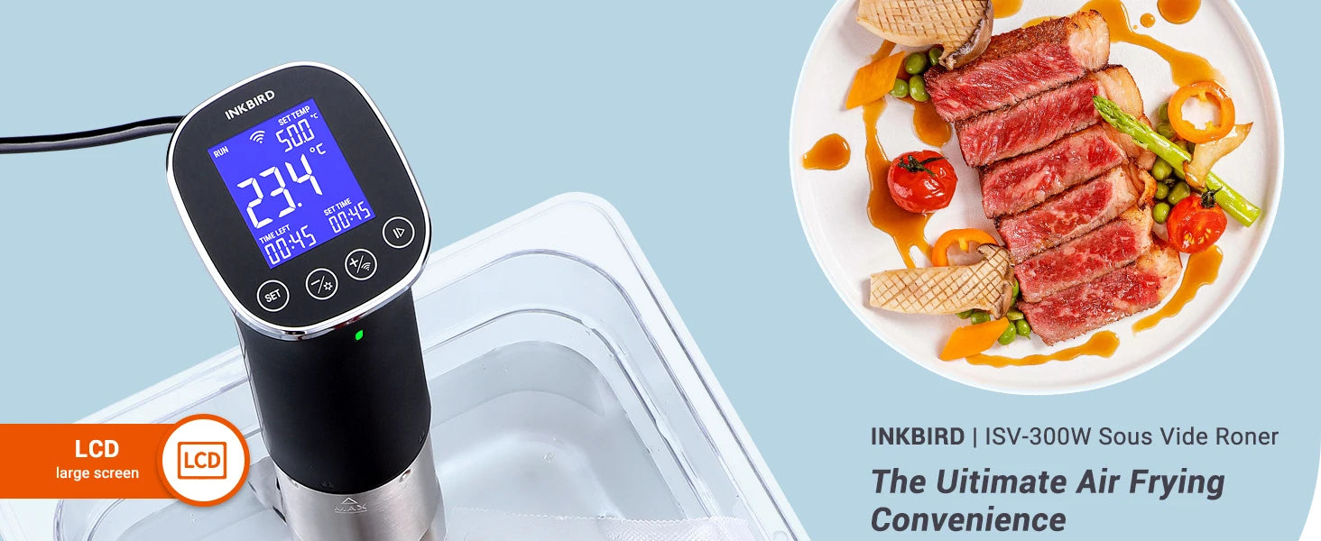 INKBIRD ISV-300W WiFi Sous Vide Machine - Precision Cooking