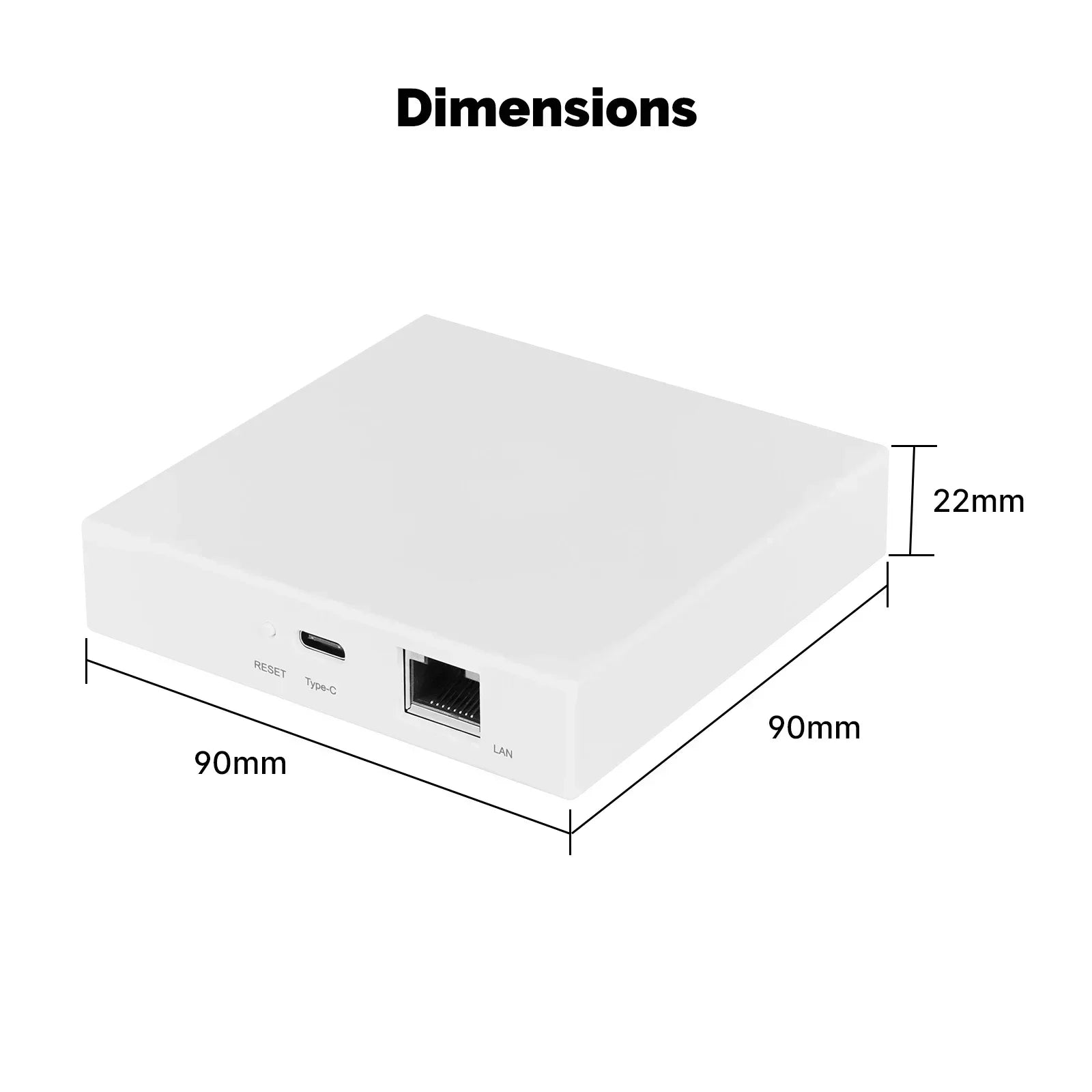 MOES Matter & Zigbee Smart Home Gateway Hub Multipack