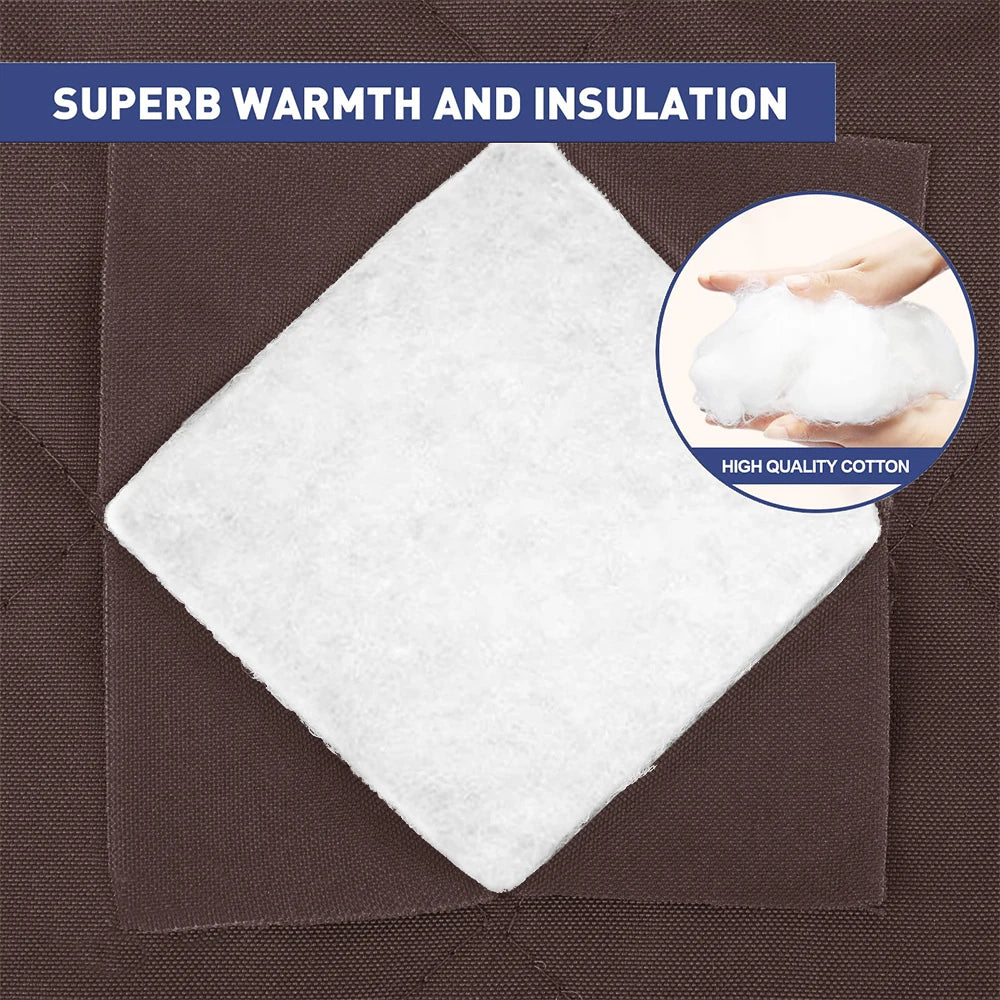 Vabena Magnetic Thermal Door Curtain - Energy Savings & Privacy