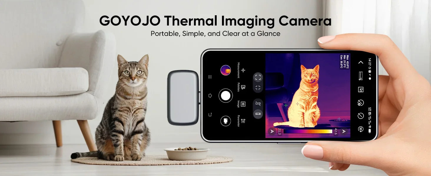GW192A Thermal Imaging Camera for Android | Infrared Inspection & Repair Tool