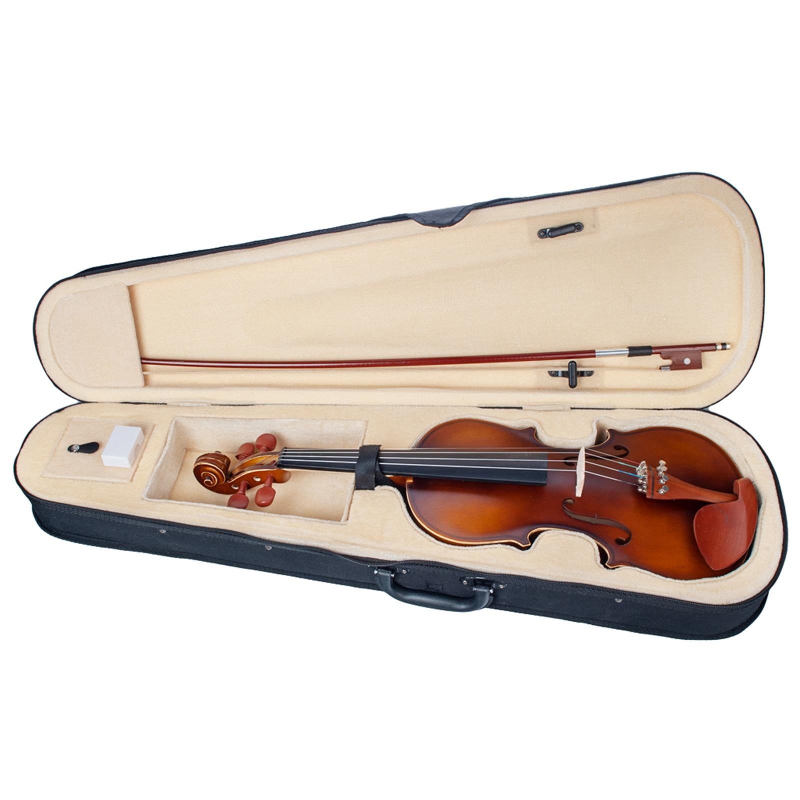 Acoustic Violin Set 4/4 for Beginners with Hard Case