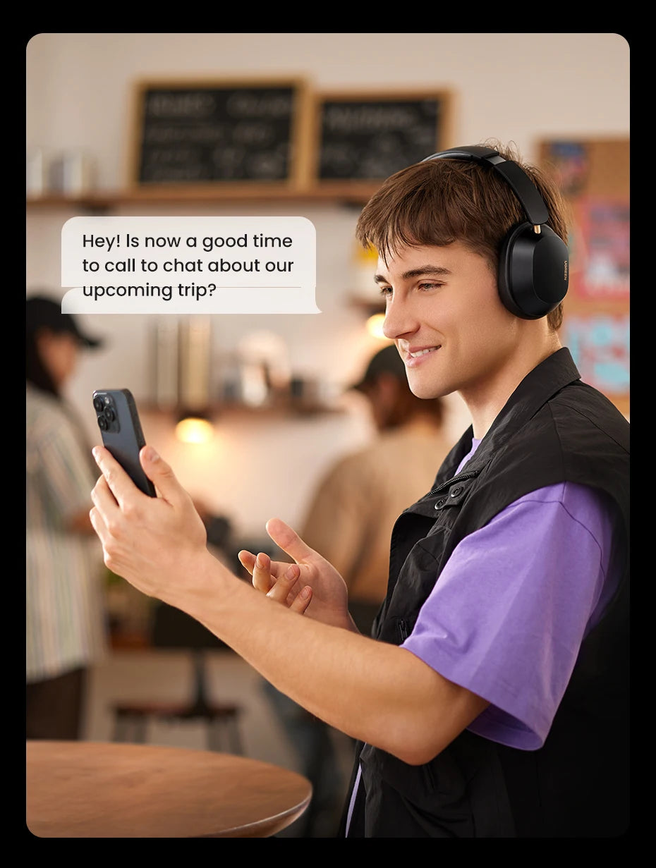 Choice Wireless Bluetooth Headphones with 43dB ANC, Hi-Res LDAC & 75H Spatial Audio
