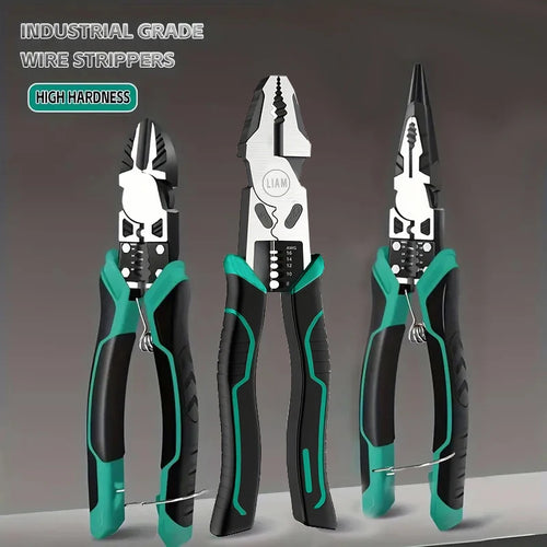 9-Inch Heavy Duty Wire Cutter | Precision Needle Nose Pliers