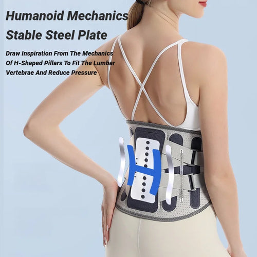 Back Brace Support Belt for Lower Back Pain Relief | Adjustable Lumbar Waist Support