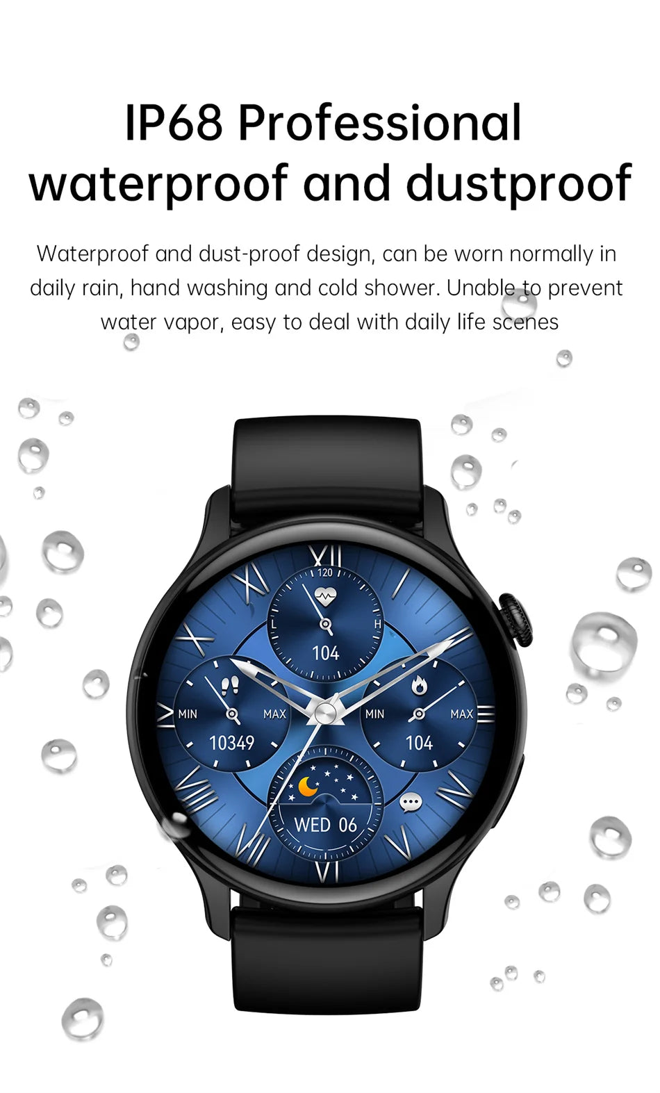 Women's Elegant AMOLED Smartwatch with GPS & Bluetooth Calling