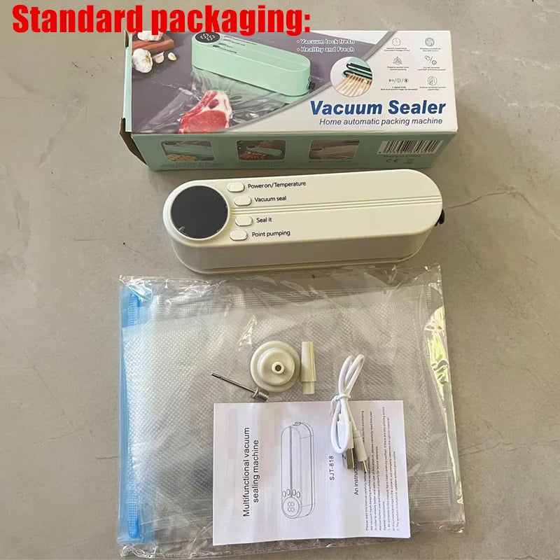 Mini Wireless Automatic Vacuum Sealer for Food Preservation | Freshness Keeper