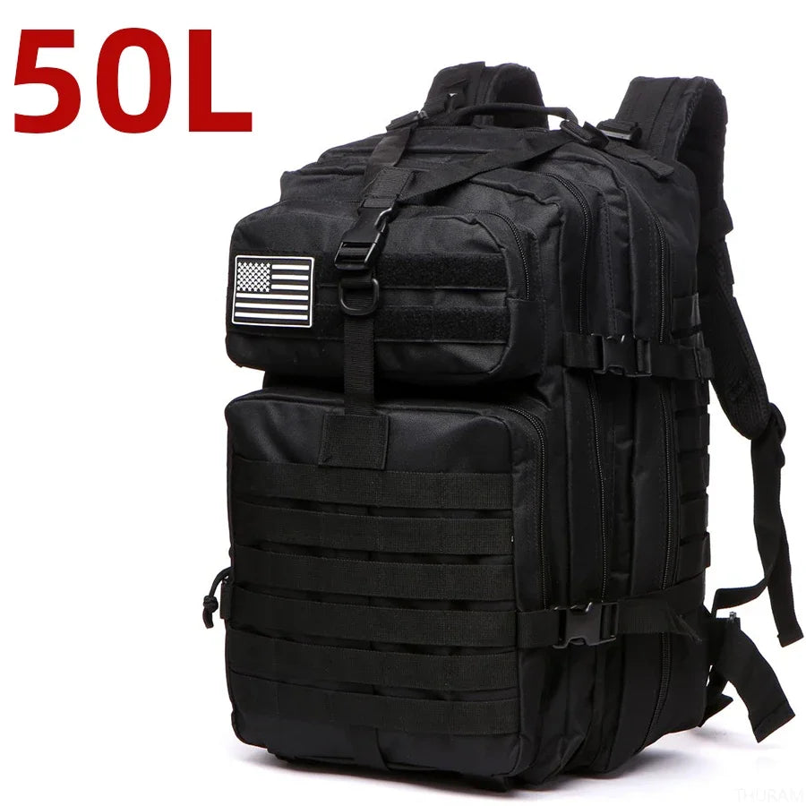 Thuram 1000D Waterproof Tactical Rucksack for Hiking & Camping
