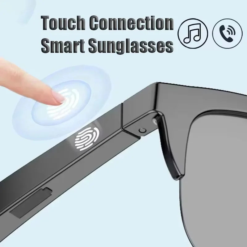 DIXSG Smart Sunglasses with Bluetooth Audio & Blue Light Protection