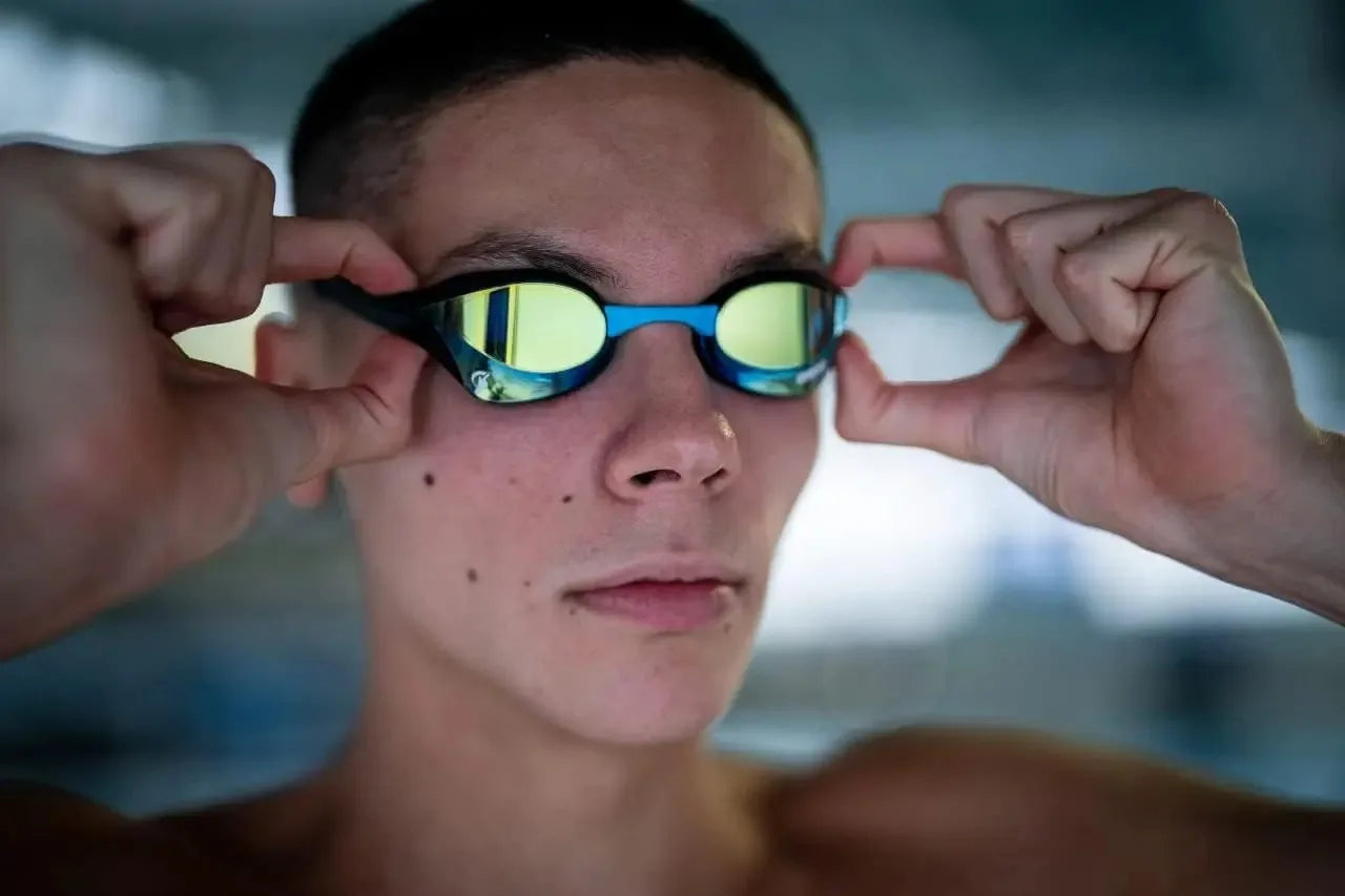 Aremd 25 Year Pro Racing Swimming Goggles - Waterproof Anti-Fog UV400