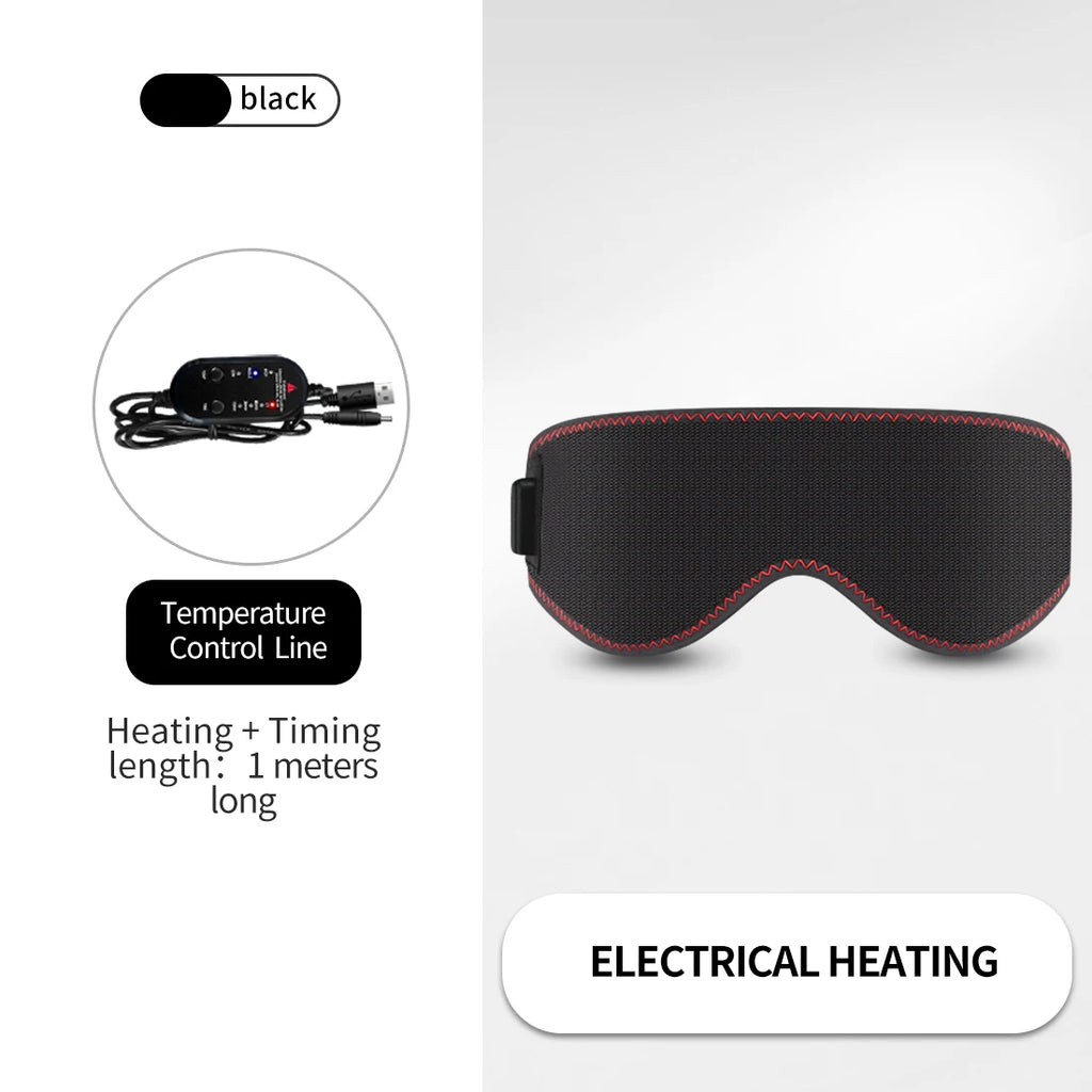 Vabena Heated Eye Mask for Dry Eyes - 3 Heat Levels & Hot Compress