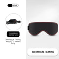 Vabena Heated Eye Mask for Dry Eyes - 3 Heat Levels & Hot Compress
