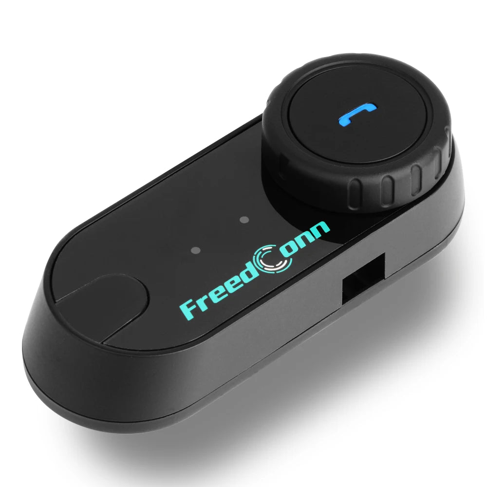 Freedconn T-Com VB Bluetooth Intercom | 6-Rider Motorcycle Headset & FM