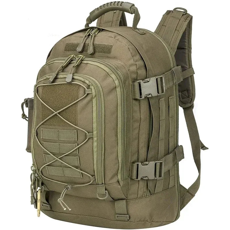 60L Heavy-Duty Tactical Assault Rucksack - Durable Gear for Extreme Conditions
