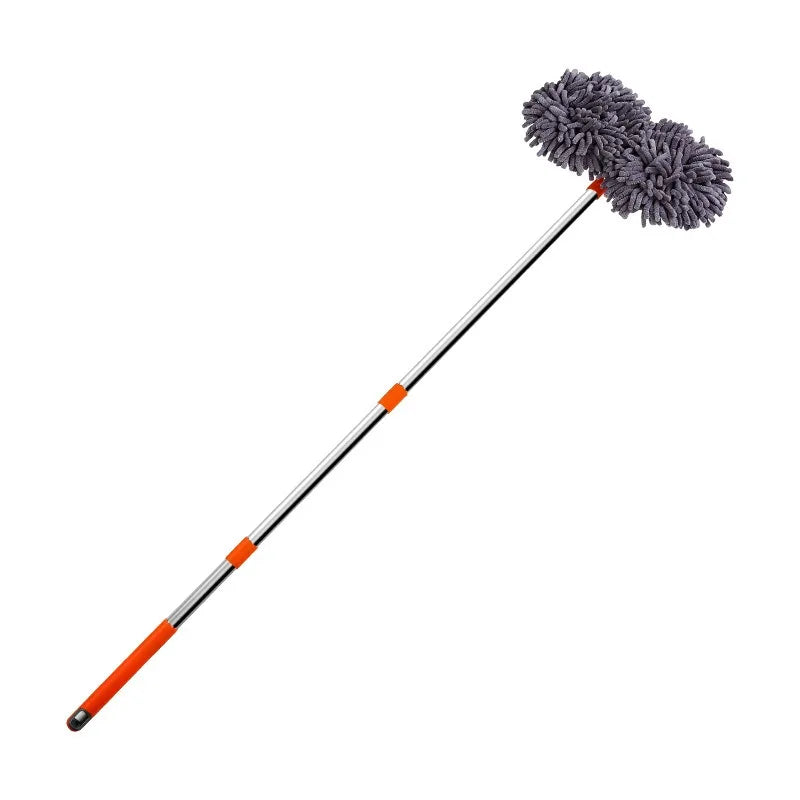 LEIBOO Telescopic Car Wash Mop - Foam Brush for Vehicle & Window Cleaning
