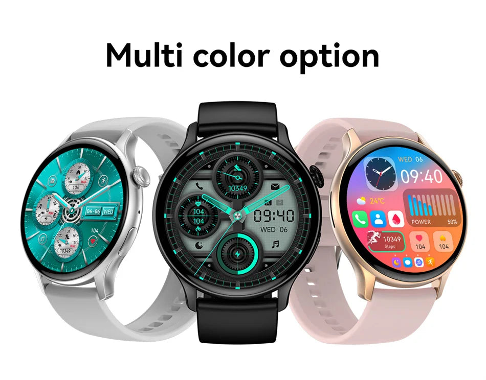 Women's Elegant AMOLED Smartwatch with GPS & Bluetooth Calling