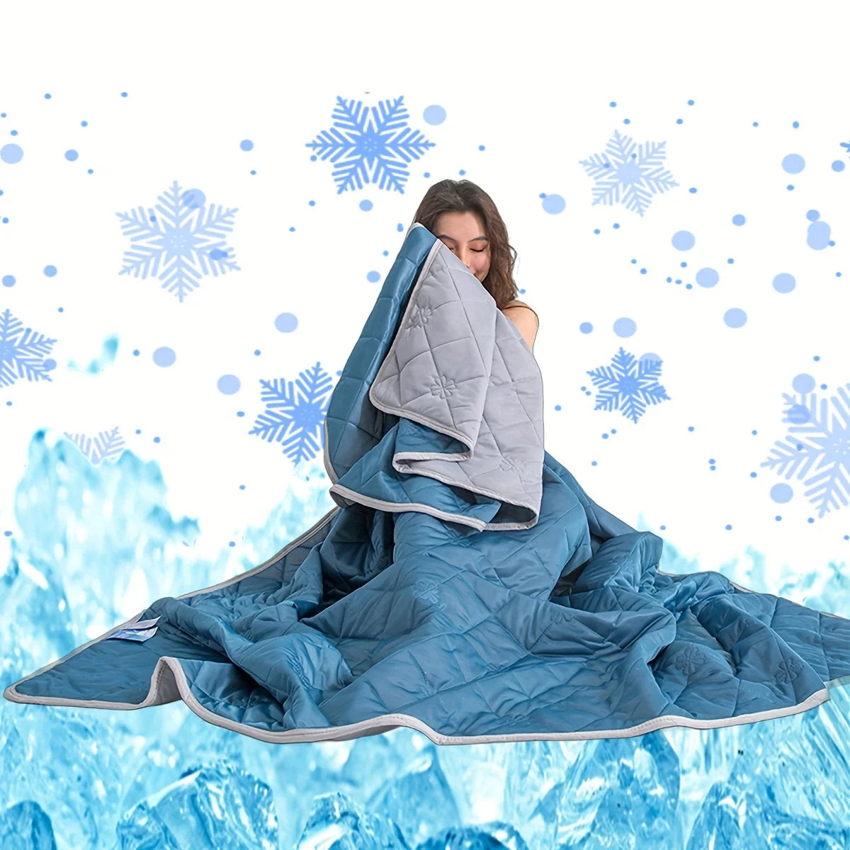 Silk Cooling Quilt for Summer Bed | Breathable & Light