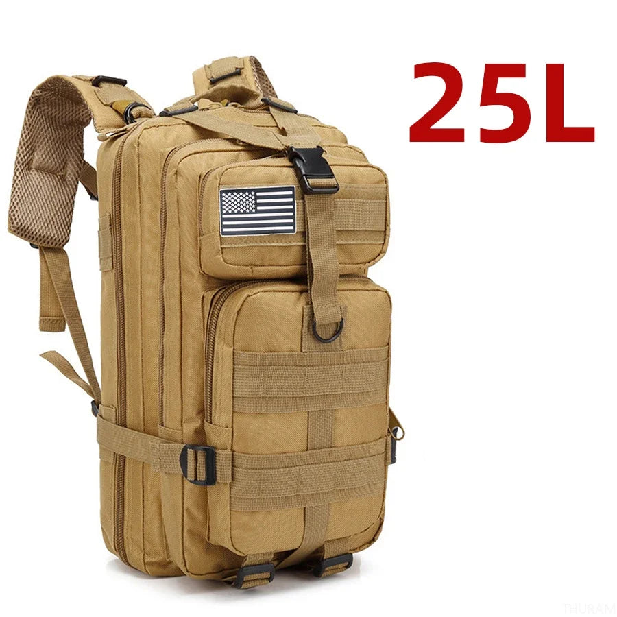 Thuram 1000D Waterproof Tactical Rucksack for Hiking & Camping