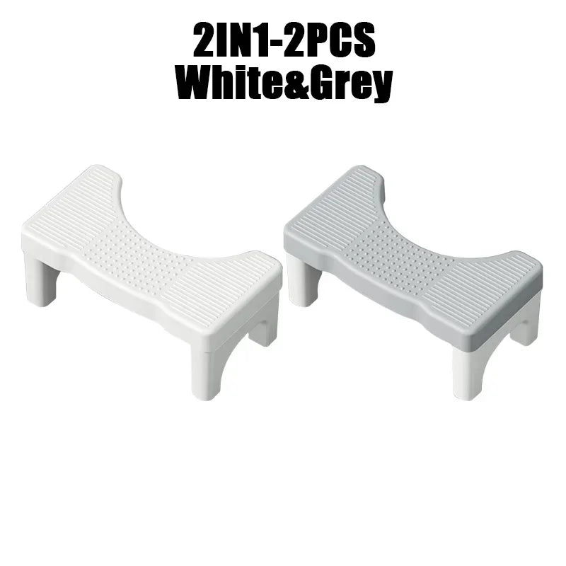 Ergonomic Squatty Potty Toilet Stool for Kids, Pregnant Women & Elderly – Bathroom Foot Stand