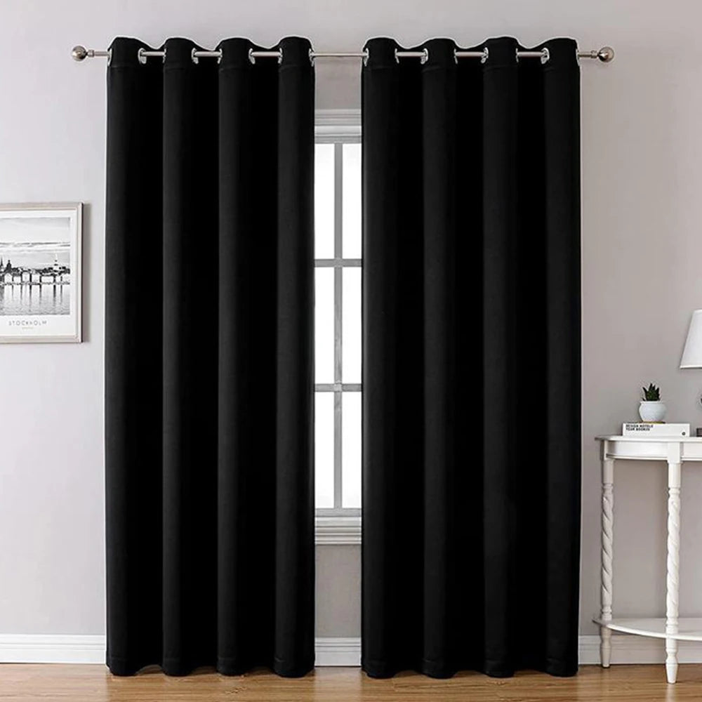 Premium Blackout Thermal Curtains | Noise Reducing Drapes