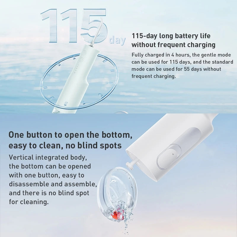 MIJIA XIAOMI F300 Portable Water Flosser - Deep Clean Oral Irrigator