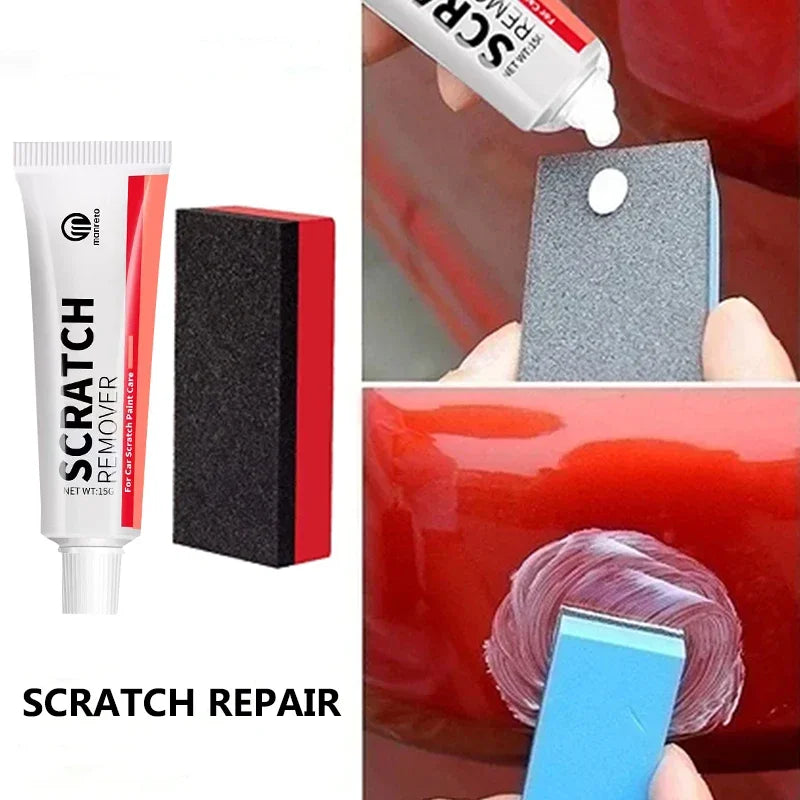Car Scratch Remover Polish - Paint Repair Kit & Auto Care Tools