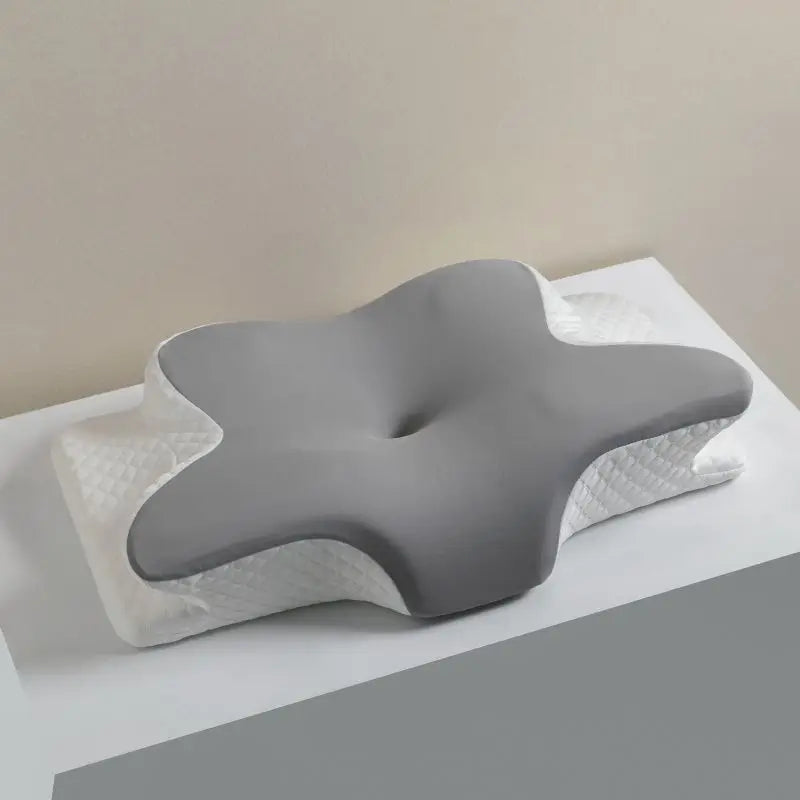 Cooling Memory Foam Cervical Pillow - Ergonomic Butterfly Neck Support