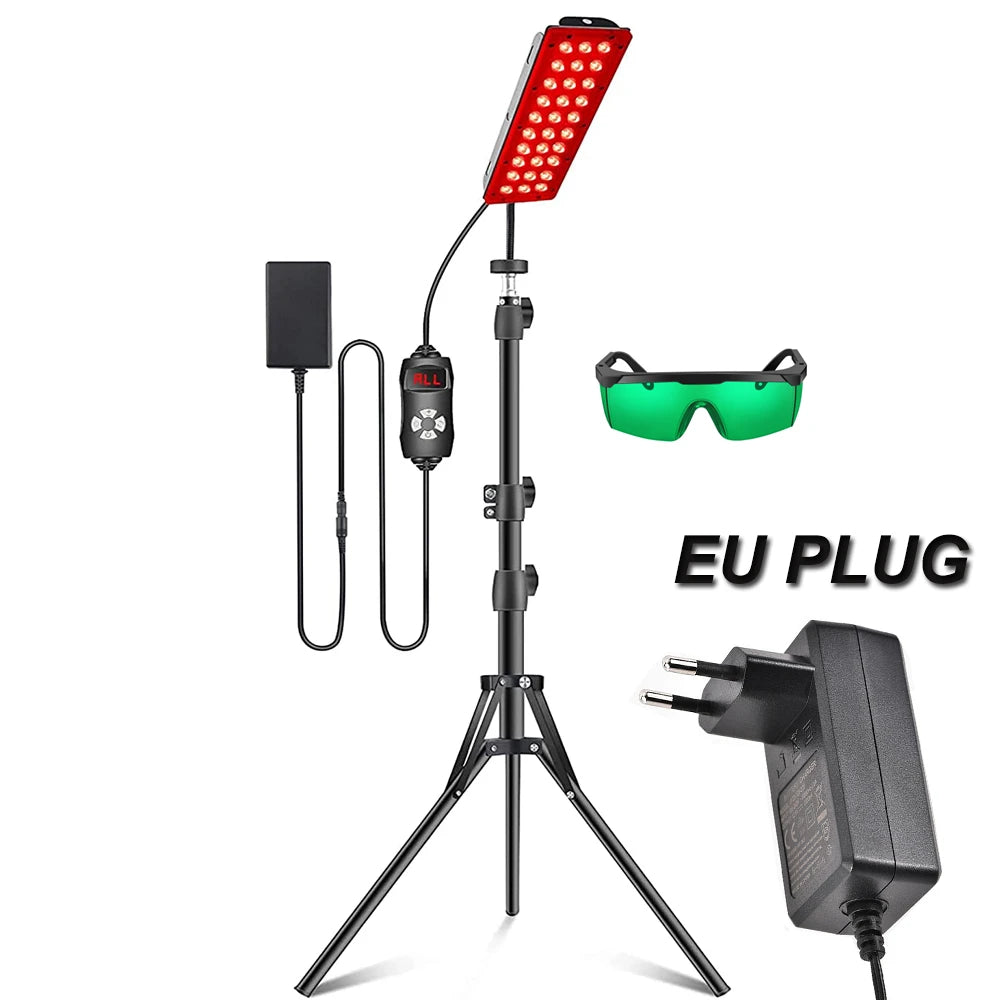 LED Red Light Therapy Lamp for Full Body & Face - Near Infrared for Joint Pain, Muscle Relief & Beauty