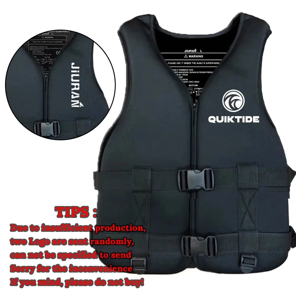 Vabena Neoprene Life Jacket for Water Sports | Adult Children Buoyancy Vest